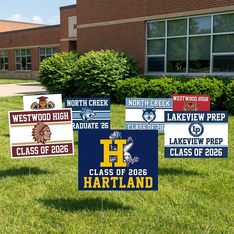 Grad Yard Signs