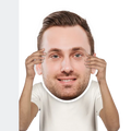 Custom die-cut big head cutouts for the student section
